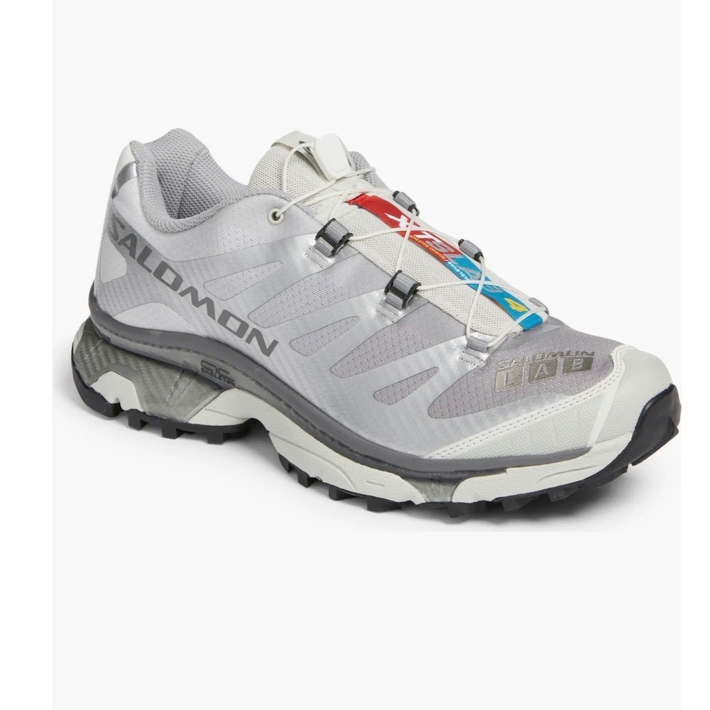 Salomon S-Lab XT-6 Softground LT 2 Silver Grey Trail Shoes Mens 9 Womens 10